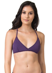 Rolling Wave top - Eggplant