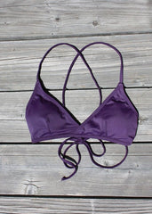 Rolling Wave top - Eggplant